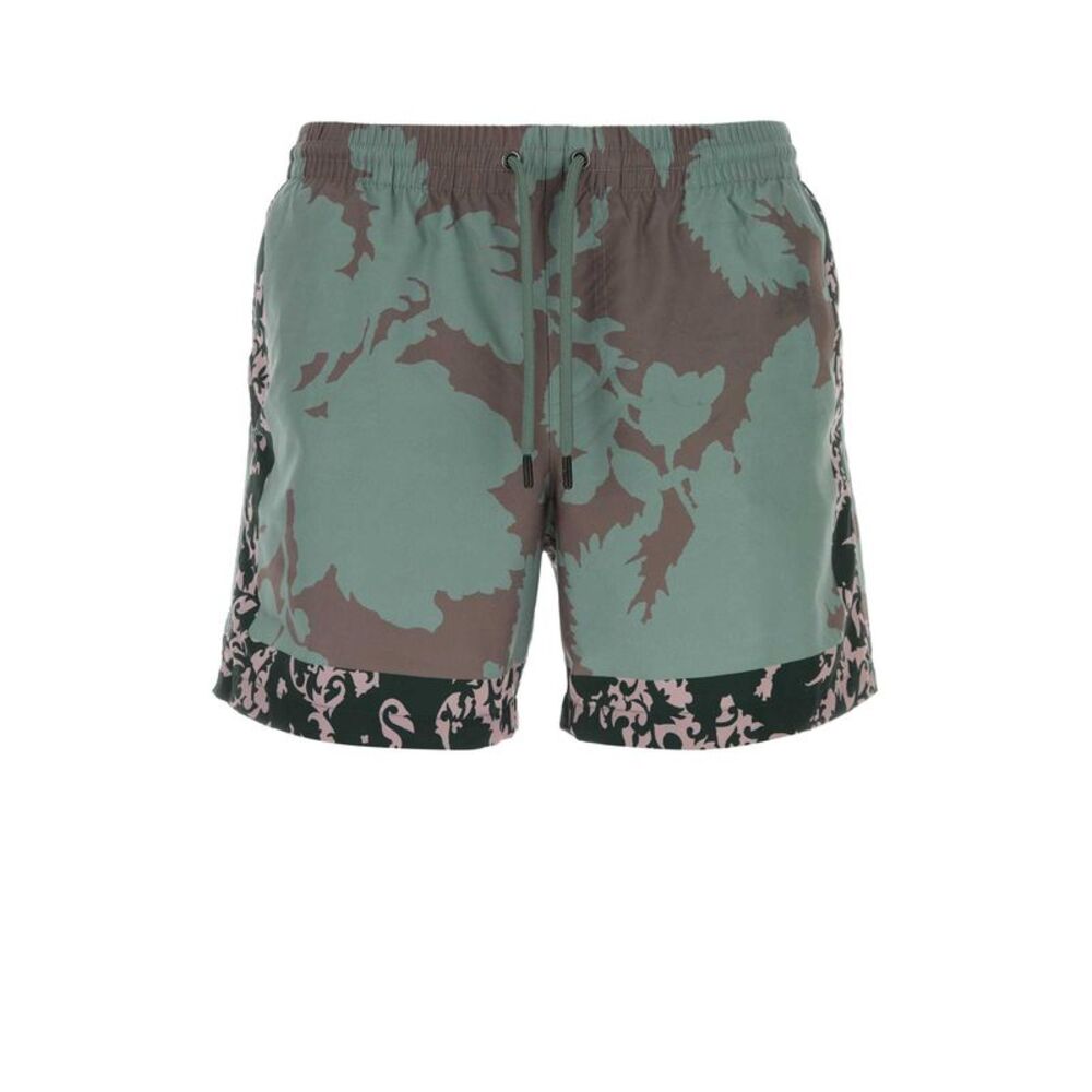 Dries Van Noten Men Printed Nylon Phibbs Swimming Shorts